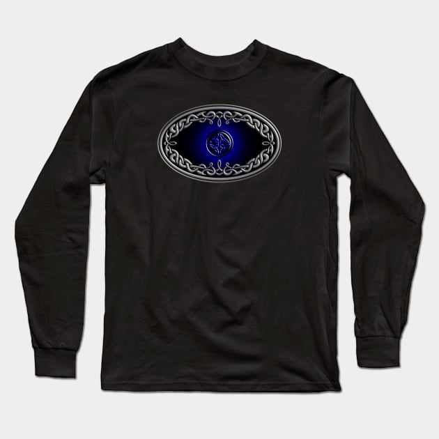 CELTIC OVAL 1 Long Sleeve T-Shirt by GardenOfNightmares